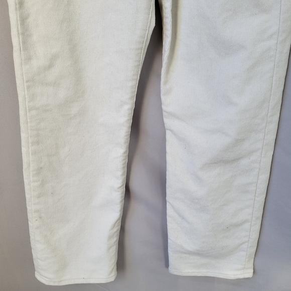 Levi's Wedgie Straight Corduroy Pants Ivory 29 - Picture 9 of 13